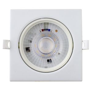 Spot Led de Embutir Quadrado Powner PAR30 10W 3000K