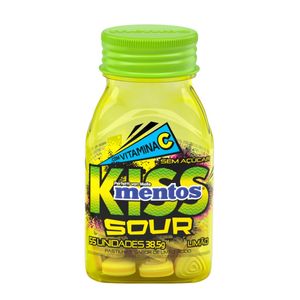 Bala Kiss Sour Limão Mentos 38,5g