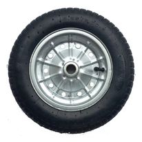 Pneu com Aro e Câmara para Carinho de Mão Fischer 3,25" x 8"