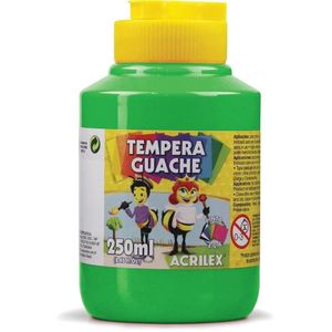 Tinta Guache Verde Folha Acrilex 250ml