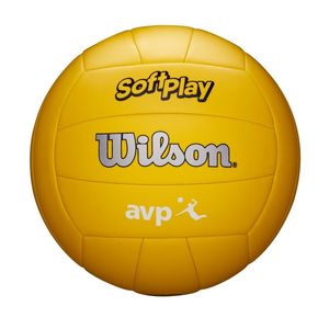 Bola de Vôlei Avp Soft Play Wilson Amarela