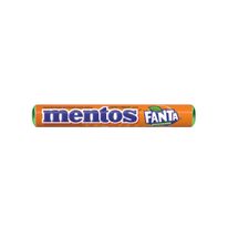 Bala Stick Mentos Fanta Laranja 37,5g