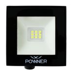 Refletor-de-Led-Preto-Powner-10W-6500K-Autovolt-131874