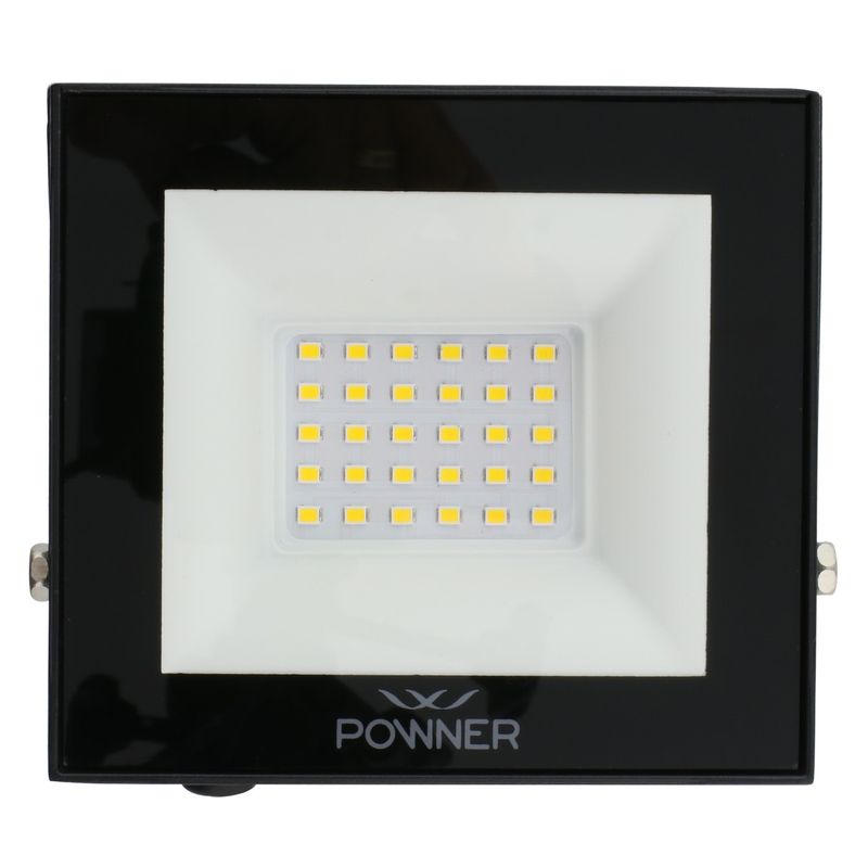 Refleto-de-Led-Preto-Powner-30W-3000K-Autovolt-131883