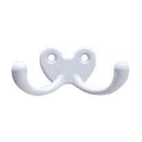 Gancho Duplo Branco Std