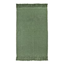 Tapete Trilho York Verde Artesanal Teares 50cm x 80cm