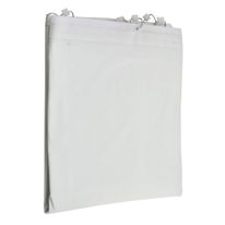 Blackout de Rodízio Corta Luz 100% Branco Bella Janela 1,30m x 1,70m