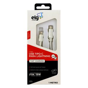 Cabo USB Tipo C Lightning Elg 3A