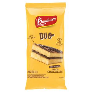 Bolinho Duo Chocolate Bauducco 27g