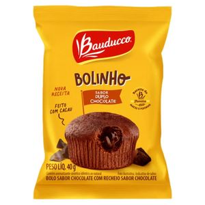 Bolinho Duplo Chocolate Bauducco 40g