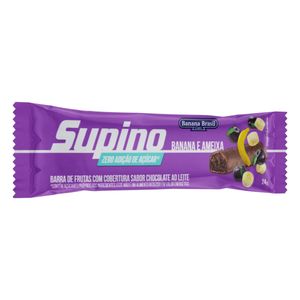 Supino de Banana e Ameixa com Chocolate ao Leite Banana Brasil 24g