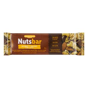 Barra de Nuts Zero Sódio Banana Brasil Castanhas 25g