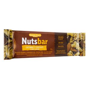 Barra de Nuts Zero Sódio Banana Brasil Castanhas 25g