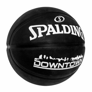 Bola de Basquete Preta Spalding Downtown