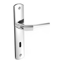 Fechadura Interna Popline Reta Soprano Cromada