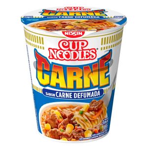 Cup Noodles Carne Defumada Nissin 69g