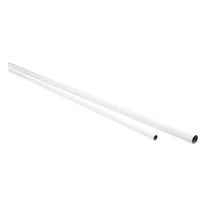 Kit Varão Duplo Grosso Std Branco 2,5m