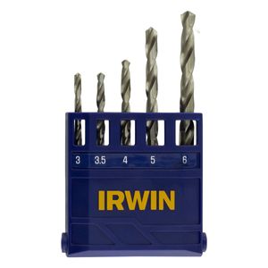 Conjunto de Brocas para Metal Irwin 5 peças