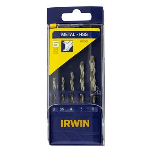 Conjunto de Brocas para Metal Irwin 5 peças