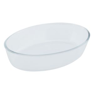 Assadeira de Vidro Oval Marinex 1,6l