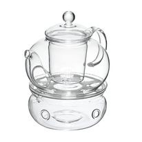 Chaleira com Rechaud de Vidro Borossilicato Mimo Style 750ml