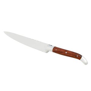 Faca Inox Chef com Cabo de Madeira Wolff Laguiole 34cm