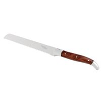 Faca de Pão em Inox com Cabo de Madeira Wolff Laguiole 34cm