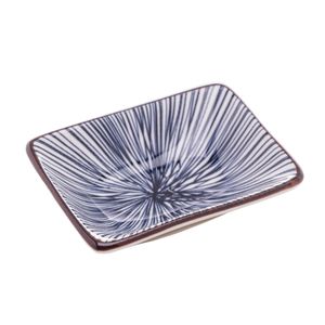 Conjunto de Porta Shoyu de Porcelana Koji Wolff 9cm x 7cm x 2,5cm 2 peças