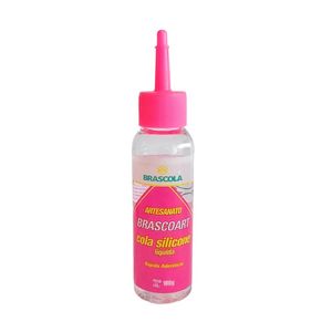 Cola de Silicone Líquida Brascoart Brascola 100g