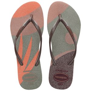 Sandália Slim Palette Glow Rosa Havaianas