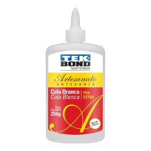 Cola PVA Branca para Artesanato Tekbond 250g