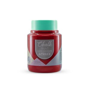 Tinta Chalk Paint Fosco Acrilex Vermelha Nepal 100ml