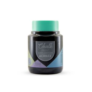 Tinta Chalk Paint Fosco Acrilex Preta 100ml