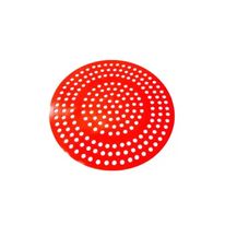 Forro de Silicone Redondo para Air Fryer Mimo Style Vermelho 20cm
