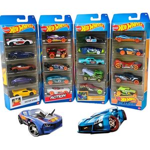 Carros Básicos Hot Wheels Mattel com 5 unidades (Produto Sortido)