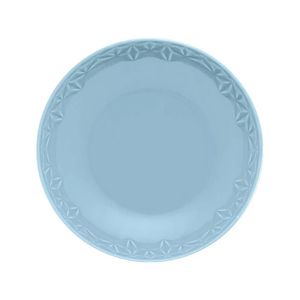 Prato Fundo de Porcelana Mia Celeste Oxford 21cm