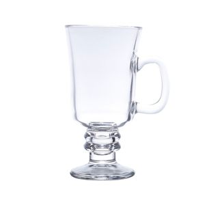 Taça de Vidro com Alça para Cappuccino Lyor 250ml