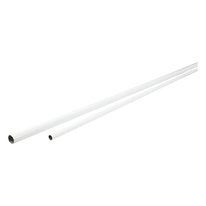 Kit Varão para Cortina Duplo Std Branco 2m