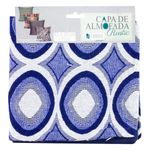 Capa-de-Almofada-Circulo-Azul-Jacquard-43cm-x-43cm-10809