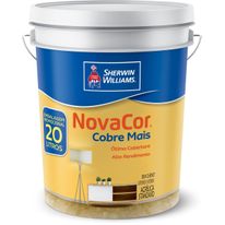 Tinta Acrílica Fosca Sherwin Williams Novacor 20l Branca