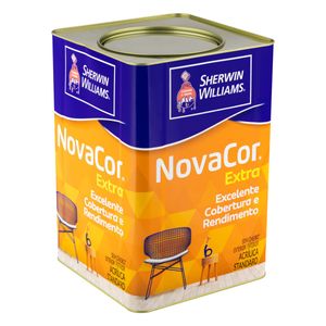 Tinta Acrílica Fosca Sherwin Williams Novacor 18l Gelo