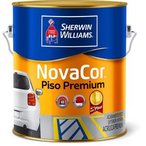 Tinta Acrílica para Piso Sherwin Williams Novacor 3,6l Amarelo Demarcação