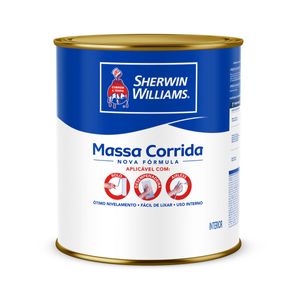 Massa Corrida Sherwin Williams 1,5kg (900ml) Branca