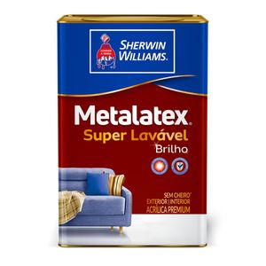 Tinta Acrílica Semi Brilho Sherwin Williams Metalatex 18l Branca