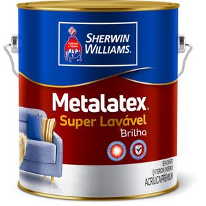 Tinta Acrílica Semi Brilho Sherwin Williams Metalatex 3,6l Branca