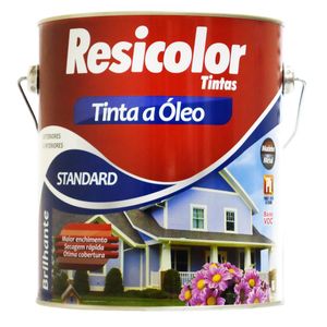 Tinta a Óleo Brilhante Resicolor 3,6l Azul Céu