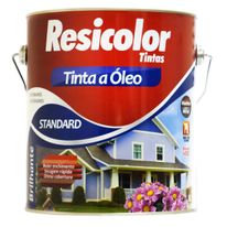 Tinta a Óleo Brilhante Resicolor 3,6l Cinza