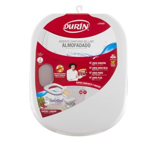 Assento Sanitário Almofadado Durín Bellart Sabatini Branco