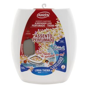 Assento Sanitário Almofadado Perfumado Durín Thema Branco