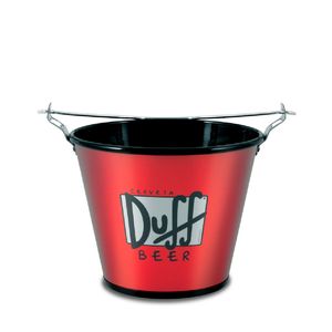 Balde de Gelo em Inox com Abridor Acoplado Alumiart Duff 5l